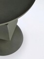 Masuta de cafea Alka, Bizzotto, Ø40.5 x 41.5 cm, otel, finisaj mat, verde