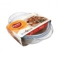 Vas rotund cu capac Marinex, sticla temperata, 2.3 L
