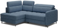 Coltar extensibil stanga 3 locuri ELTAP, LT-40RAQ, Barea, 208x160x100 cm, lemn/poliester, albastru