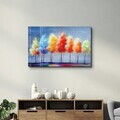 Tablou decorativ, CAM-5046, Dimensiuni: 70 x 110 cm, Multicolor