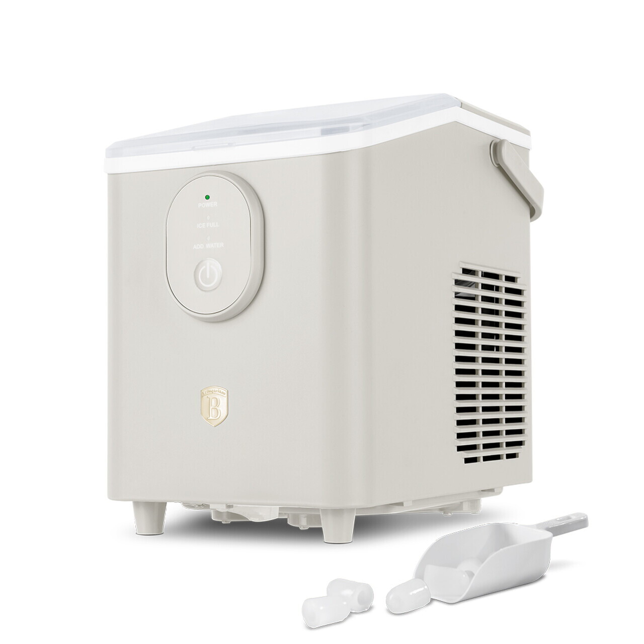 Masina pentru cuburi de gheata Berlinger Haus, Sahara, 800 ml, 120W, plastic, crem - view 7