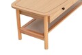 Masuta de cafea, Howard, Daisy, 120x55x45 cm, Natural/Lemn