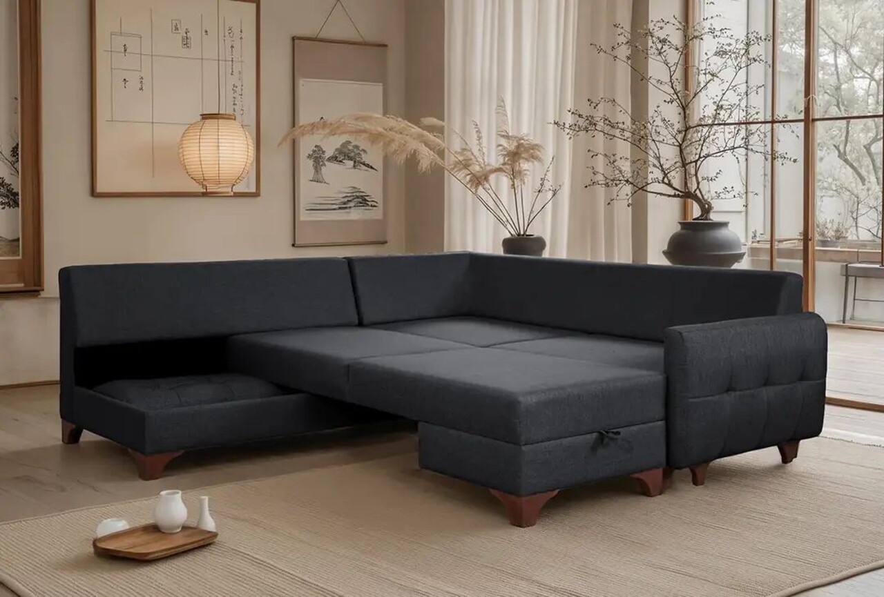 Coltar, Atelier del Sofa, 752EST1305, Lemn de carpen;PAL, Antracit - view 3