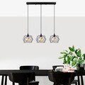 Lustra, Tatum, 584TTM2113, Metal, Negru