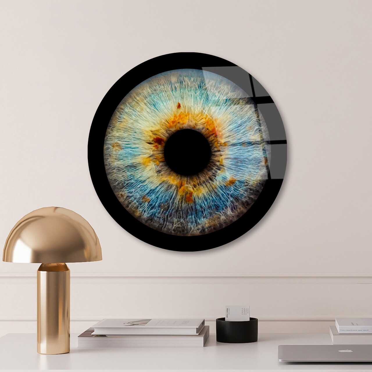 Tablou decorativ UV-1158 ø30 cm Multicolor