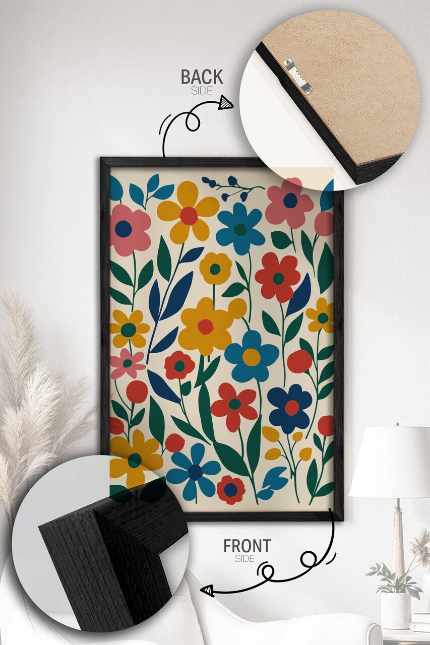Tablou decorativ, Artnewclsyh41-5070, Lemn masiv, MDF, Multicolor - view 4