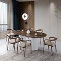 Masa, Nmobb, LI, 200x77x100 cm, 100% MDF VOPSIT/LACUIT, Nuc/Alb