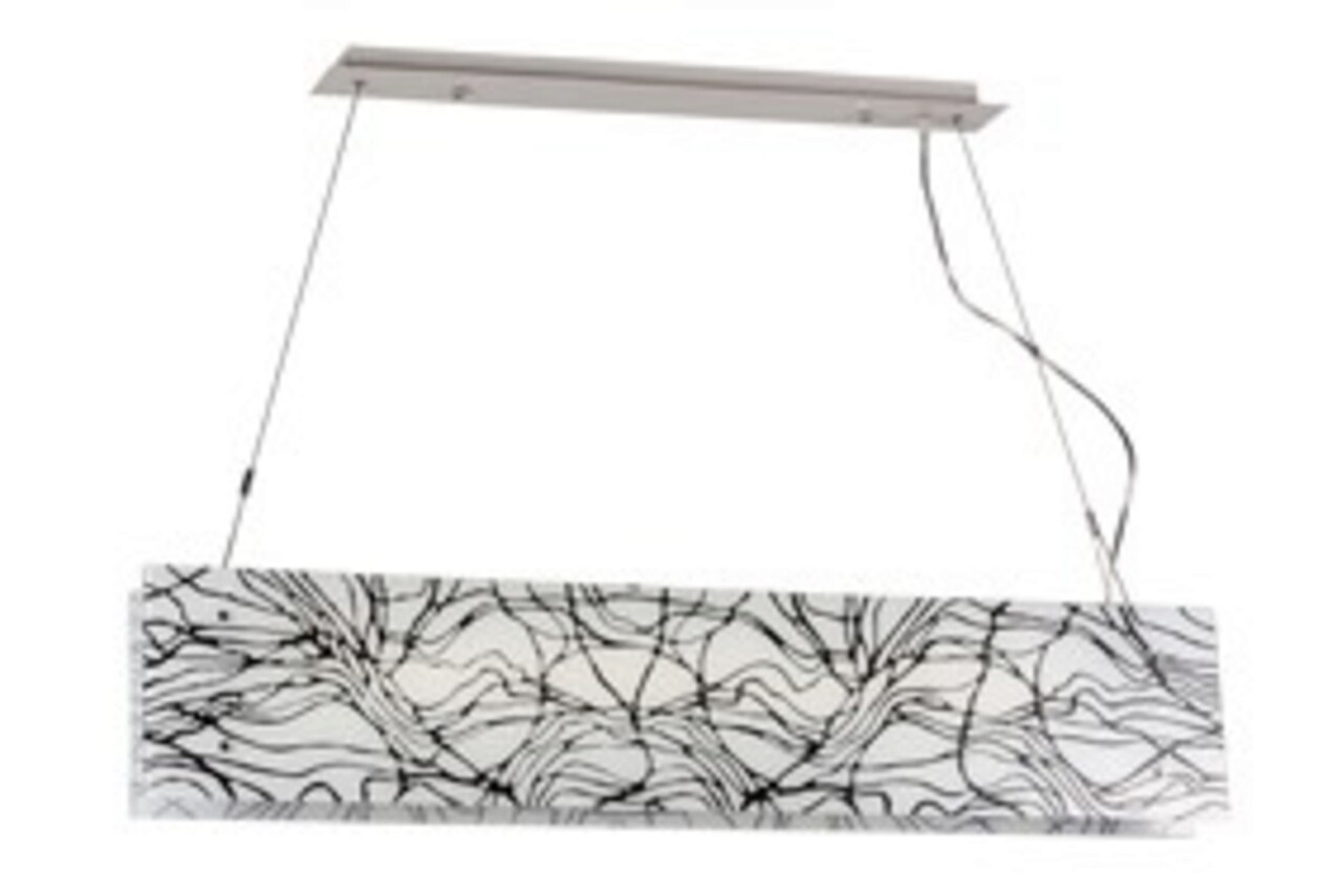 Lustra, Opviq, 414LRC1903, Negru