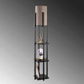 Lampadar, Lampana, 211LMP1102, Metal, Negru