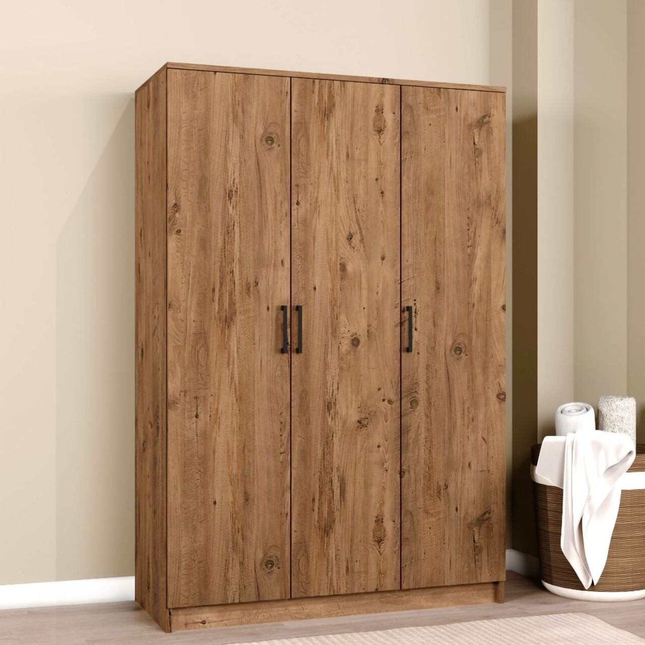 Dulap pentru haine, Miwood, Kardelen 1600-119, Maro - 1 | YEO