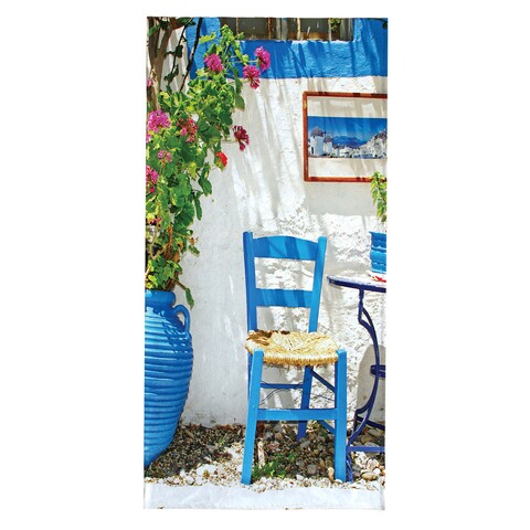 Prosop de plaja Exotic House, Oyo Concept, 70x140 cm, policoton, multicolor