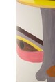 Vas decorativ Piccassy Color Top, Mauro Ferretti, 19x33 cm, ceramica, rosu inchis