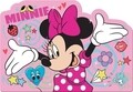 Suport pentru farfurie Minnie, Disney, 42x29 cm, roz