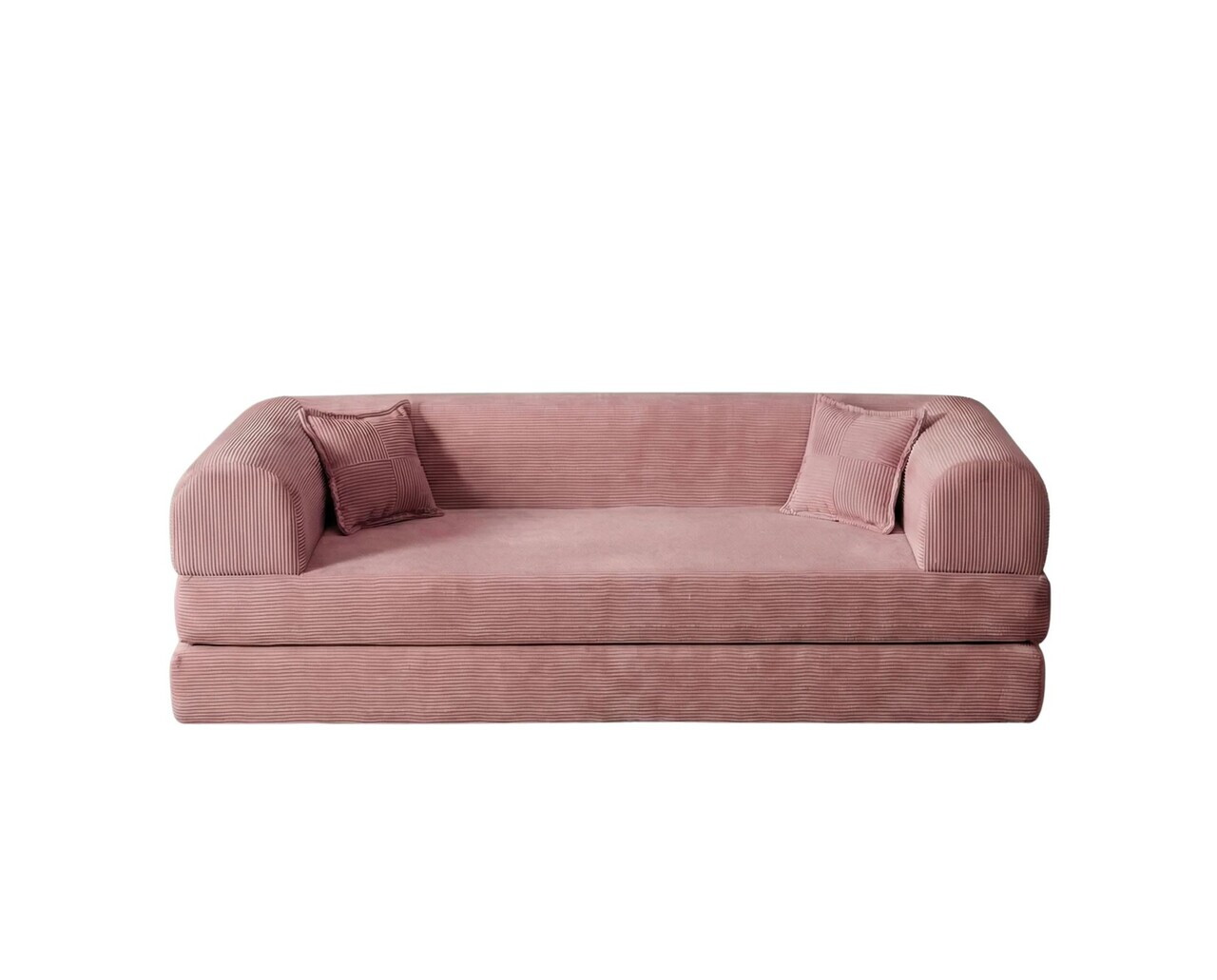 Canapea extensibila 3 locuri, Atelier del Sofa, 118FVL1309, Tesatura plus reiata, Roz - view 9