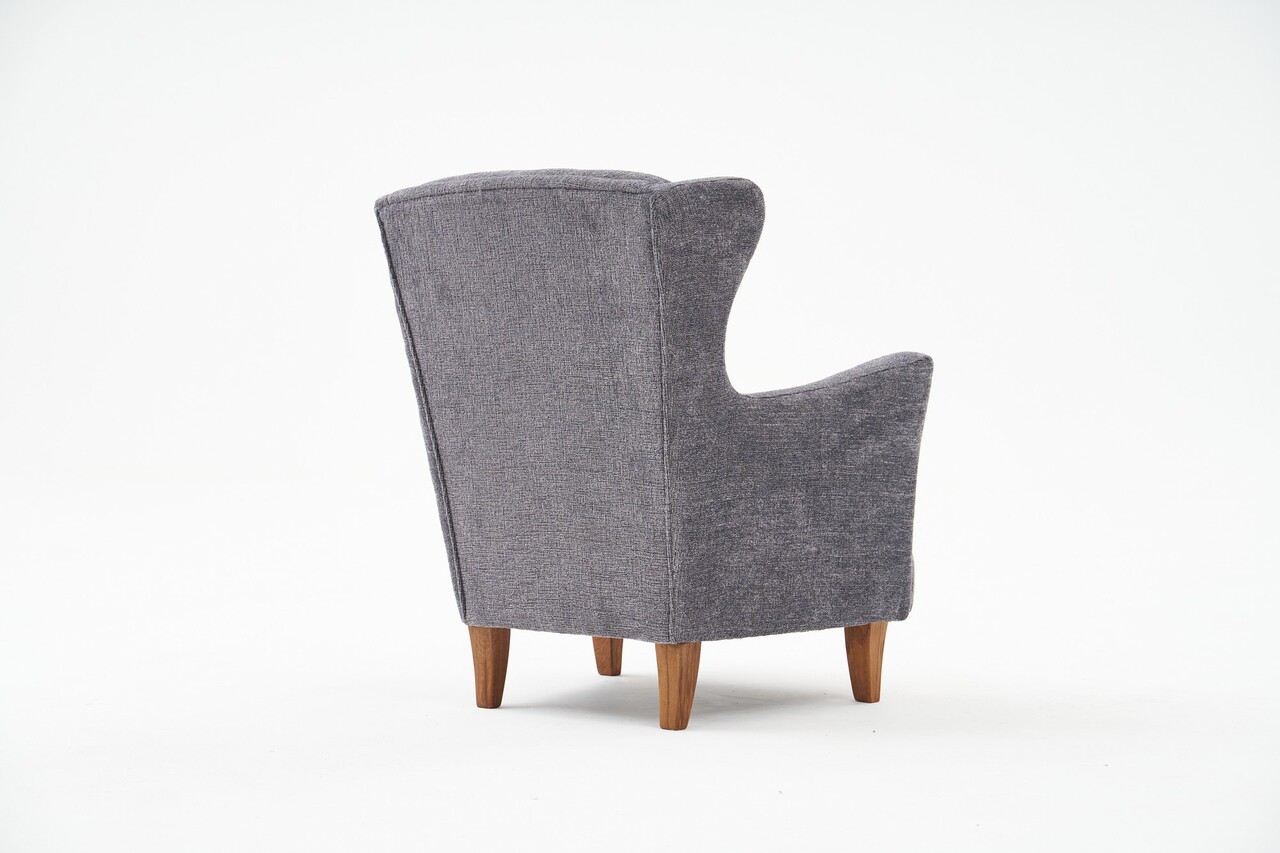 Fotoliu, Atelier del Sofa, 825BLC2375, Lemn de carpen, Gri - view 6