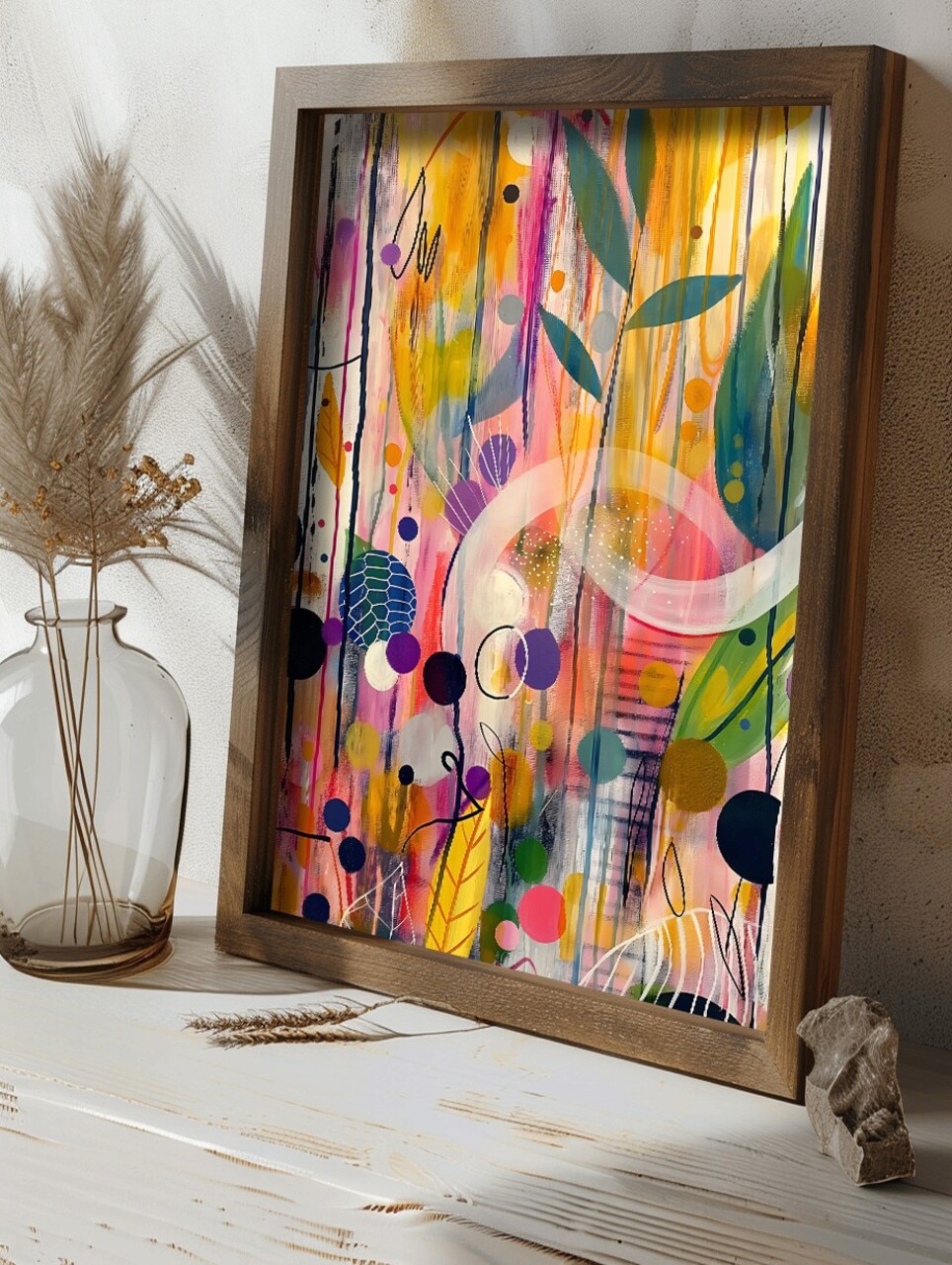 Tablou decorativ, GE217-L, Lemn, Multicolor - view 5
