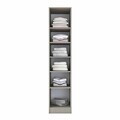 Dulap pentru haine, Hanah Home, BA278, 45x210x57.5 cm, Gresie
