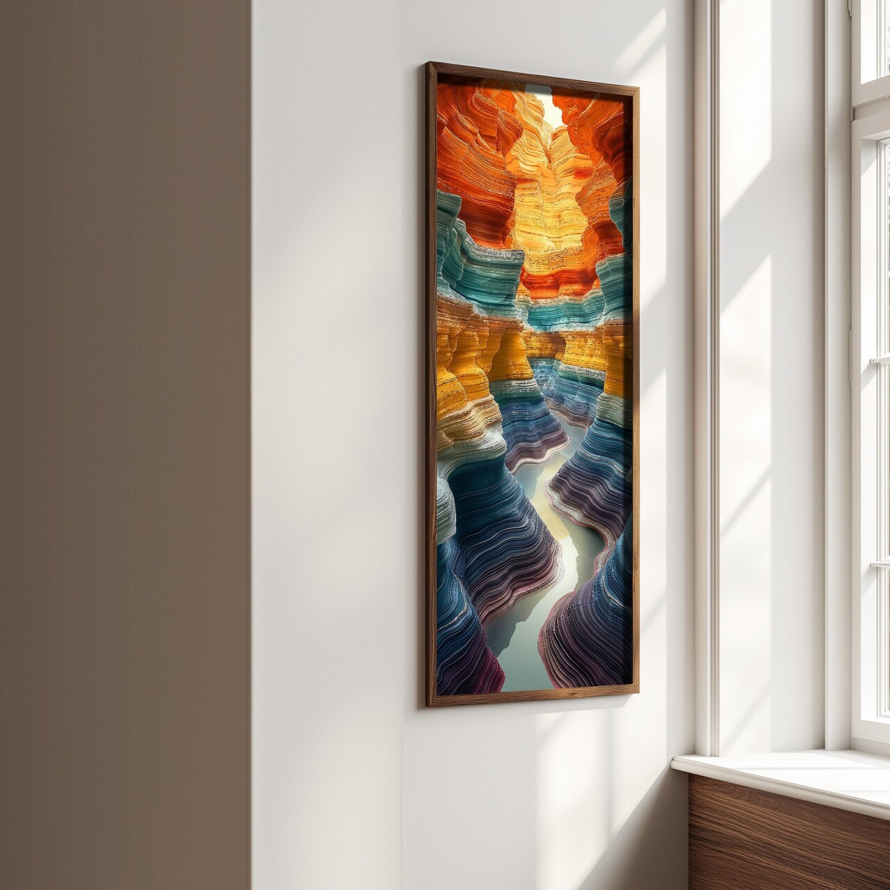 Tablou decorativ, LONG023-S/120-40, Imprimat UV, Multicolor - view 6