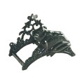 Suport pentru furtun, Esschert, Frog, 16.1 x 25.5 x 17.9 cm, fier forjat, negru