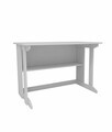 Birou, Hanah Home, Pillar, 100x74.3x55.5 cm, Alb