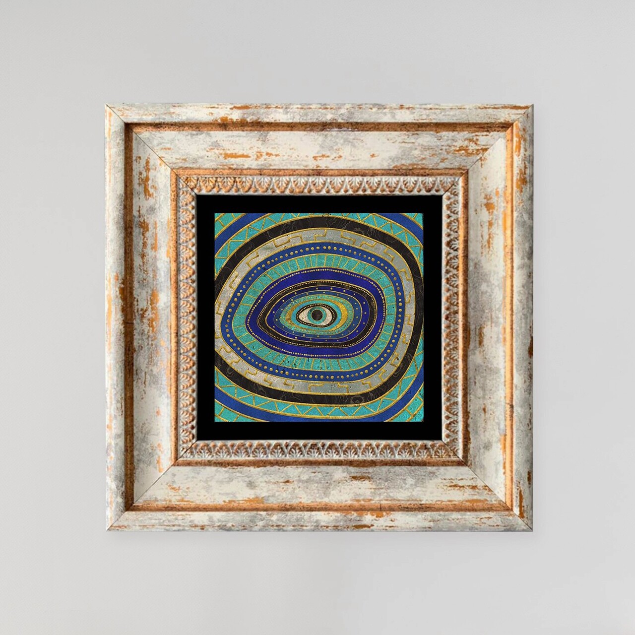 Tablou decorativ TC11315 Cadru: 100% LEMN (Grosime: 2 cm) Multicolor