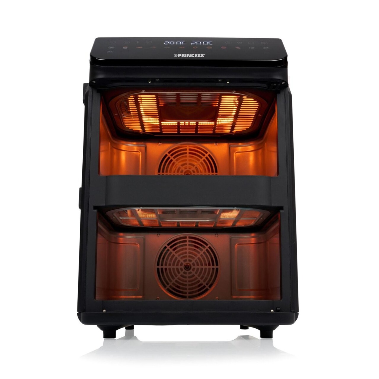 Friteuza dubla cu aer cald, 5,6+5,6 L, 3000W, Negru - Princess - view 5