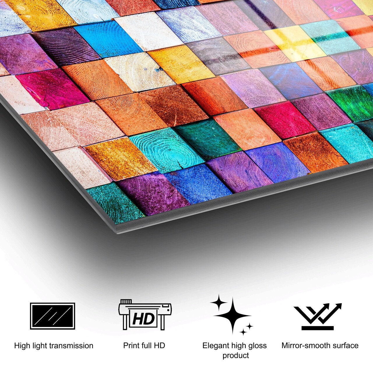 Tablou decorativ, UV-226 70 x 100, 70 x 100 cm, Multicolor - view 10