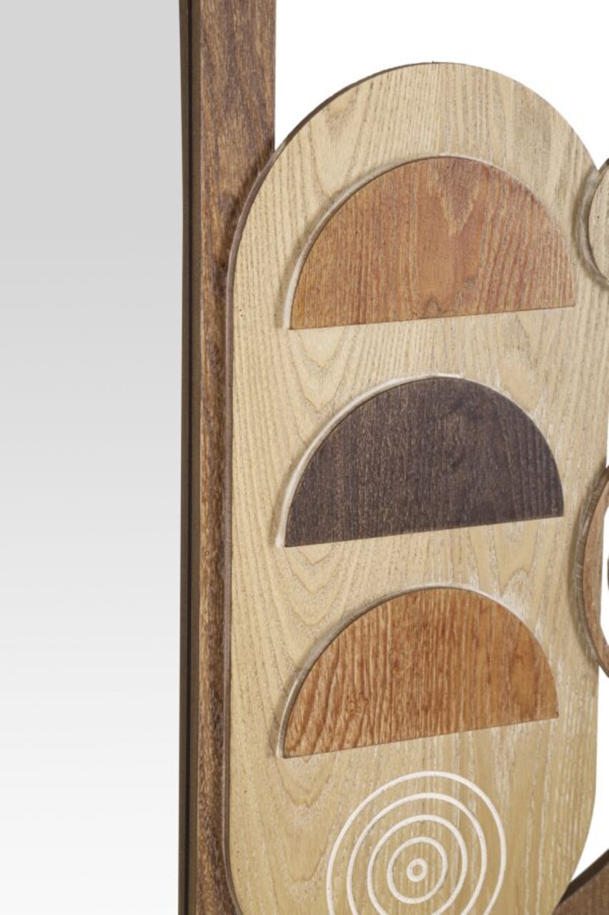 Oglinda de perete Block, Mauro Ferretti, 80 cm, MDF, multicolor
