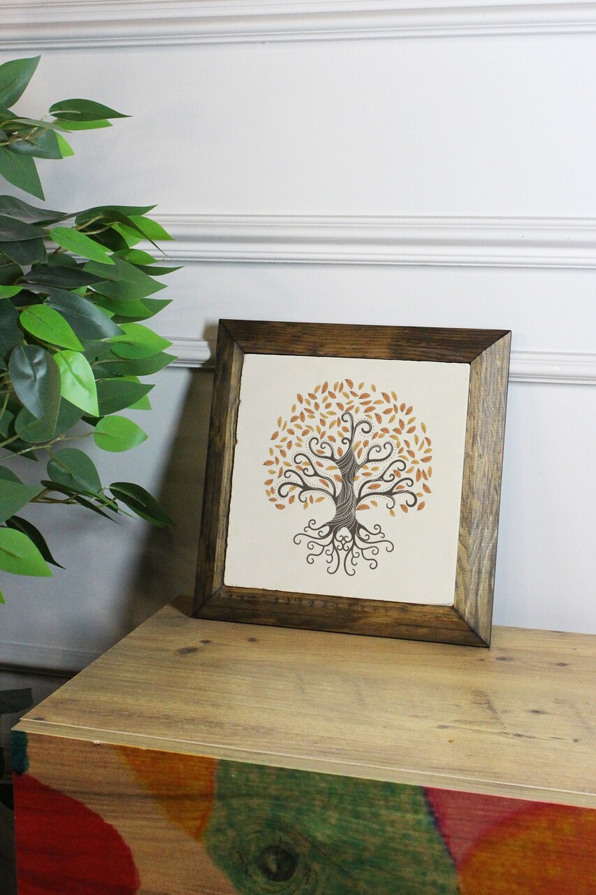 Tablou decorativ Ersytastablo2 Cadru: 100% LEMN (Grosime: 25 cm) Multicolor