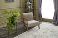 Fotoliu, Balcab Home, 825BLC2705, Lemn de fag, Crem