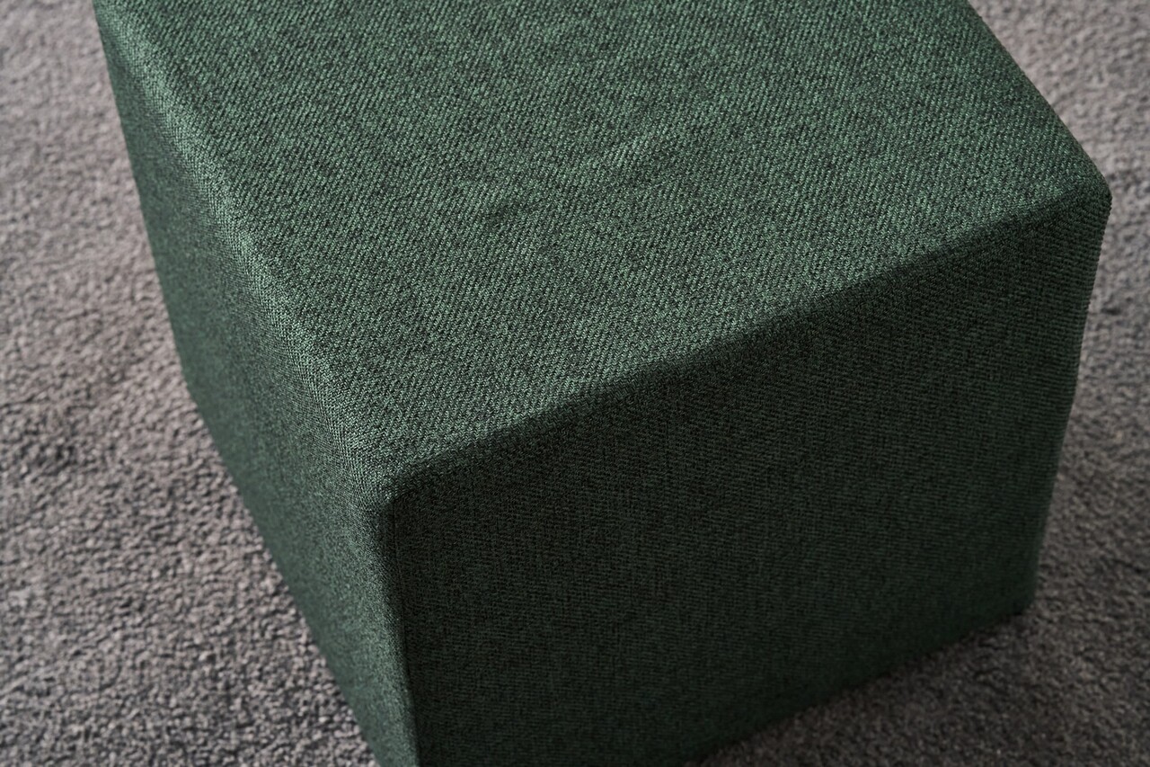 Taburet, Atelier del Sofa, 825BLC5103, Lemn, Verde - view 3