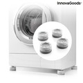 Set 4 picioare stivuibile anti-vibratii, Novib InnovaGoods, 6.7x3.5 cm