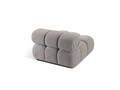 Modul pentru canapea, 1 loc, Bellis-213, Micadoni Home, 94x94x70 cm, tesatura boucle, gri deschis
