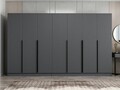 Dulap pentru haine, Minerva, Kale Plus, 315x210x52 cm, PAL, Antracit