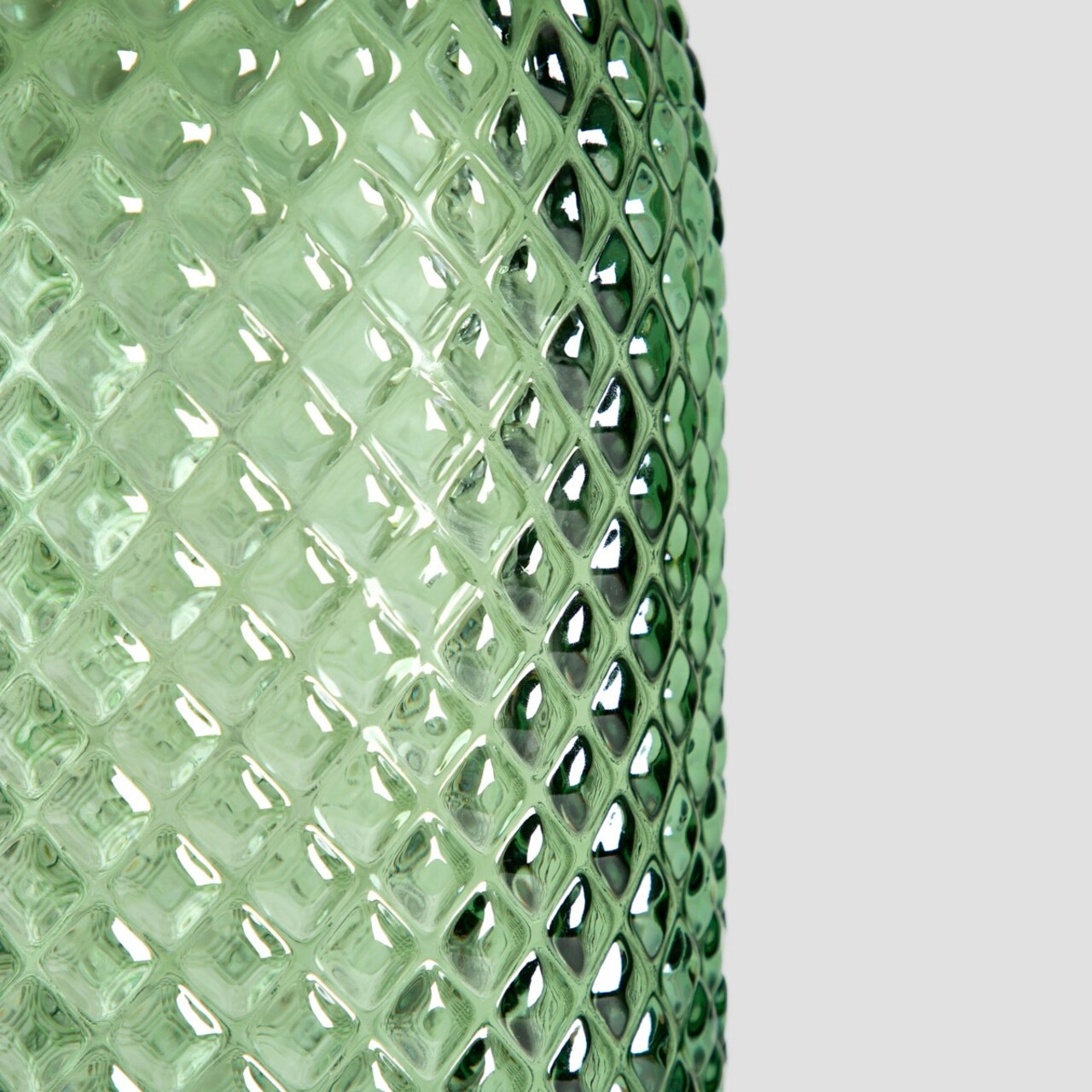 Vaza Mikka, Homla, 45 cm, sticla, verde - 2 | YEO