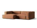Coltar modular stanga 4 locuri, Nuria-88, Micadoni Home, 292x147x72 cm, catifea, miere