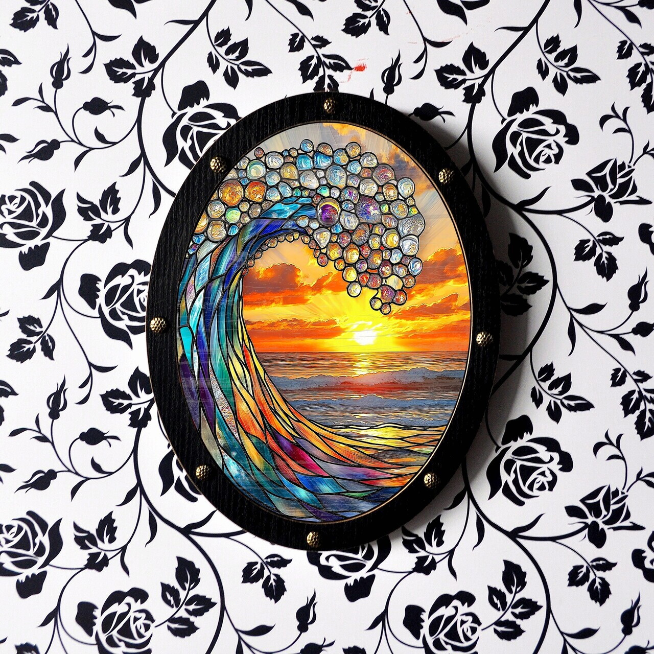 Decoratiune de perete, ALQ133-M, Imprimat UV, Multicolor — imaginea 2