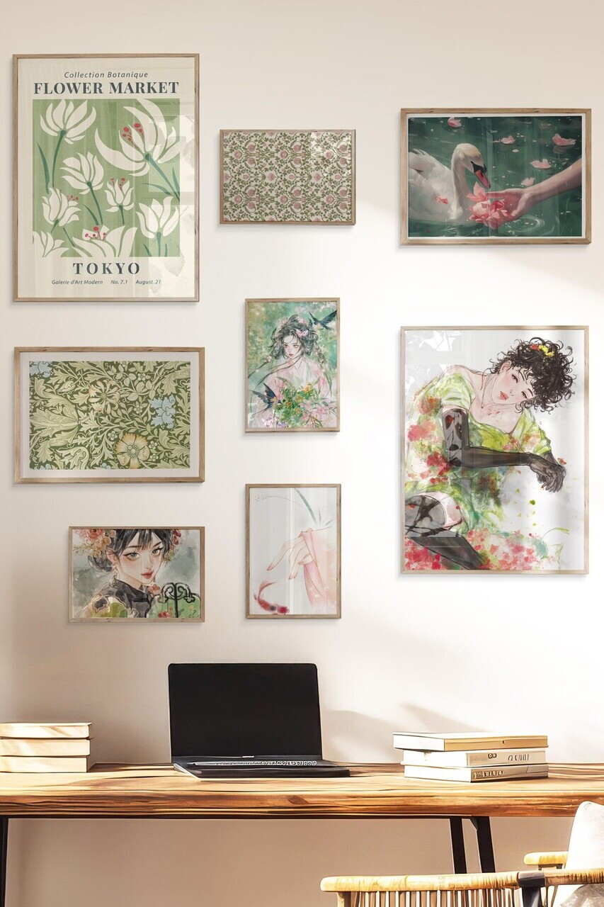 Tablou decorativ, Çgs-074-Wooden-Kck, Lemn masiv, Față: 100% PVC STICLĂ, Multicolor - view 3