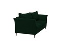 Canapea extensibila, Pivoine, Mazzini Sofas, 3 locuri, cu lada de depozitare, 245x95x98 cm, catifea, verde bottle