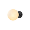 Aplica de perete, Fulgor, 942FLG2110, Metal, Negru / Crem
