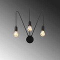 Aplica de perete, Tatum, 584TTM1959, Metal, Negru