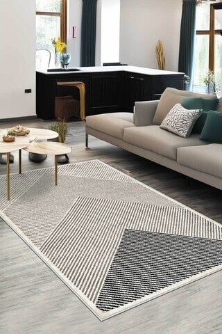 Covor, CLR-7247-HALI-2, 60x150 cm, Poliester, Bej