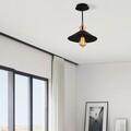 Lustra, Berceste - N-657, Alby, 24 x 31 cm, 1 x E27, 40W, negru
