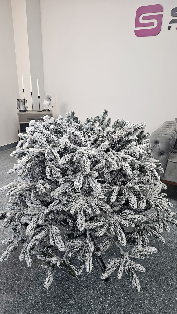 Brad artificial Christmas Deluxe by Sersimo, Global nins, mix 2D+3D, 210cm — imaginea 14