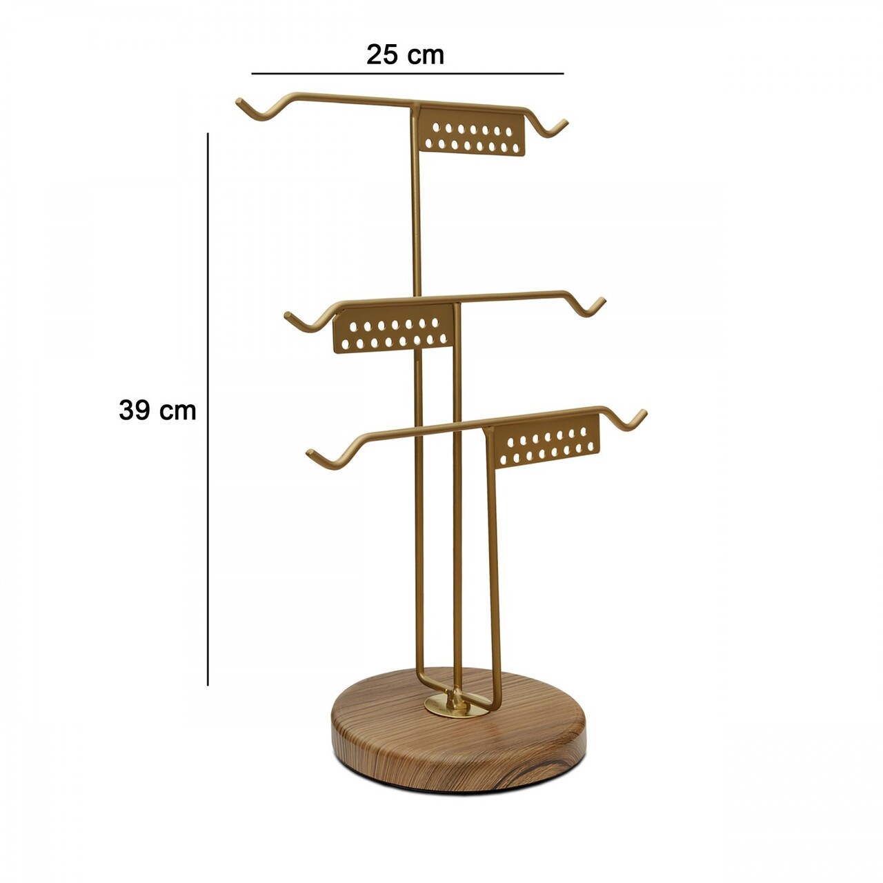 Suport pentru bijuterii, 241355, Auriu - imagine 3