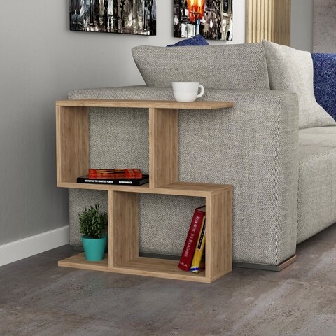 Masuta de cafea Mania, Decortie, 60x20x60 cm, natural Masute living