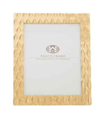 Rama foto glam carving, mauro ferretti, 26x31.3 cm, polirasina, auriu
