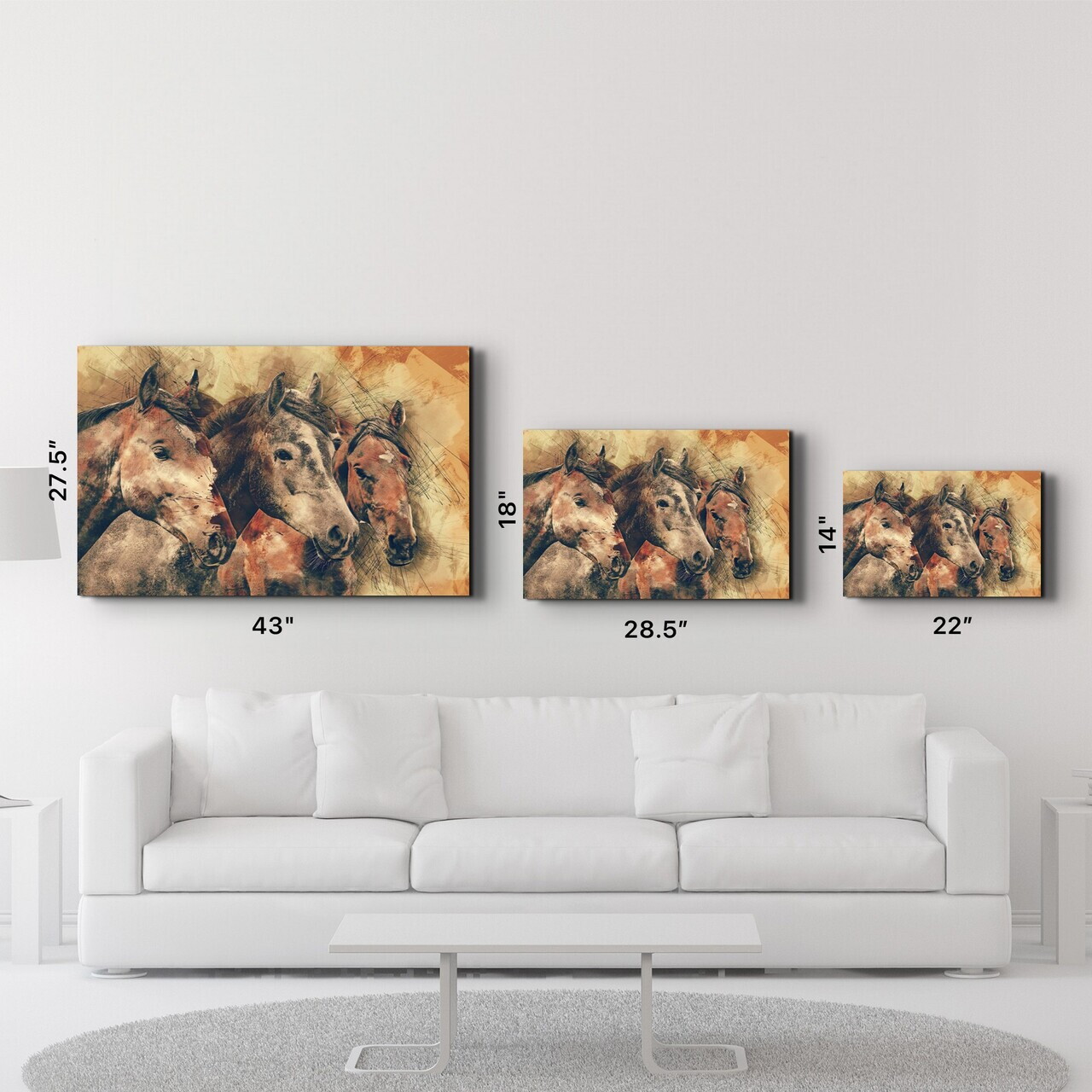 Tablou decorativ, OGLS-3064, Dimensiuni: 46 x 72 cm, Multicolor — imaginea 6