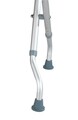 Scaunel pentru baie Secura, Wenko, 53.5x40-46.5x44.5-48 cm, aluminiu/plastic/cauciuc, alb/gri