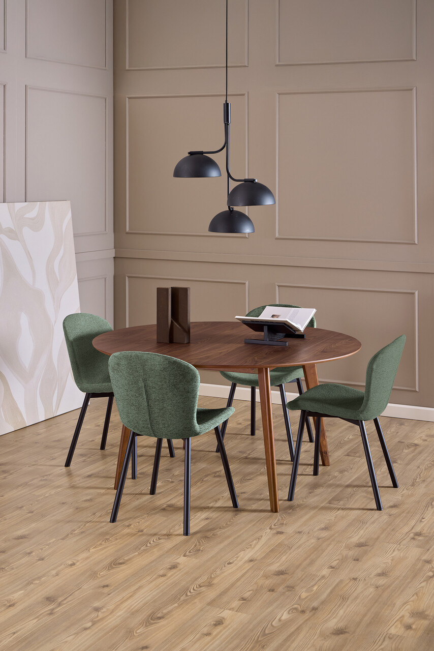 Scaun Esra, Actona, 50x58x86 cm, poliester/otel, verde - view 7